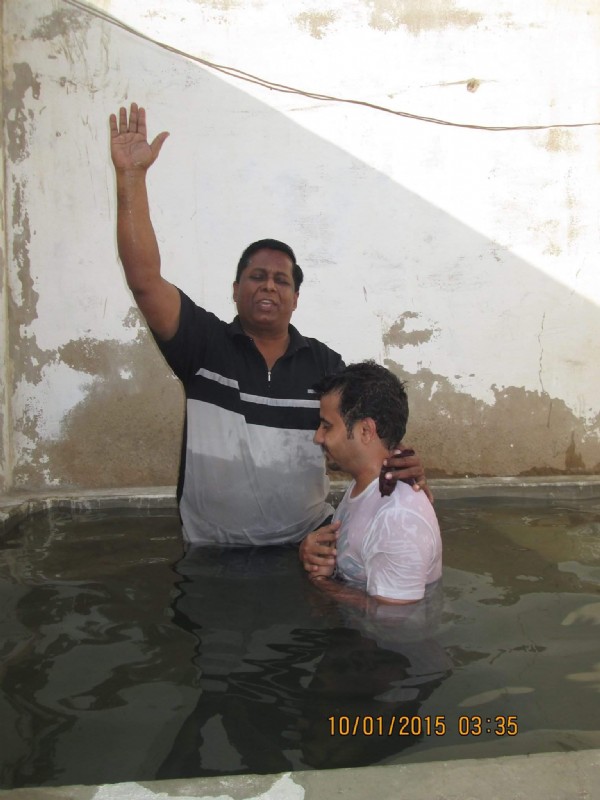 Nelson John Baptism